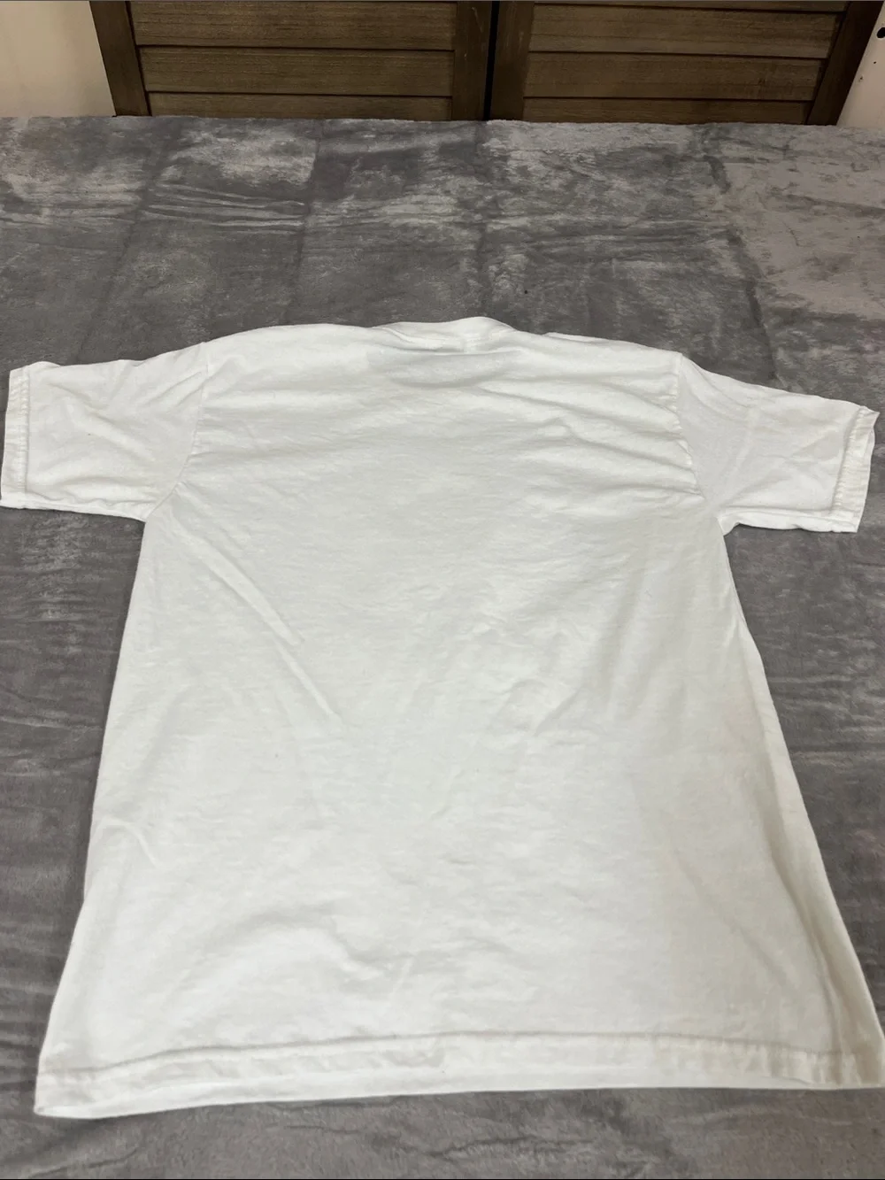 Jerzees White Tee with Green 